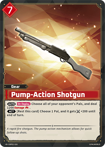 Pump-Action Shotgun