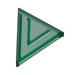 Glass Slanted Corner Roof (Inverted) icon