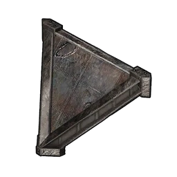 Metal Slanted Corner Roof (Inverted) icon