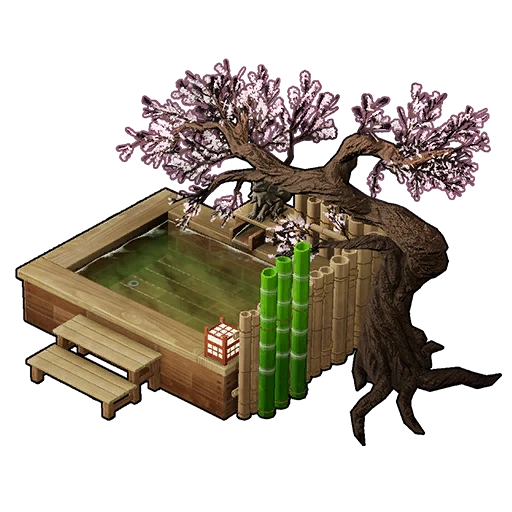 Japanese-Style Hot Spring