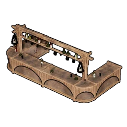 Wooden Tavern Furniture Set